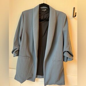 Fashion Nova Women's Slate Gray Blazer